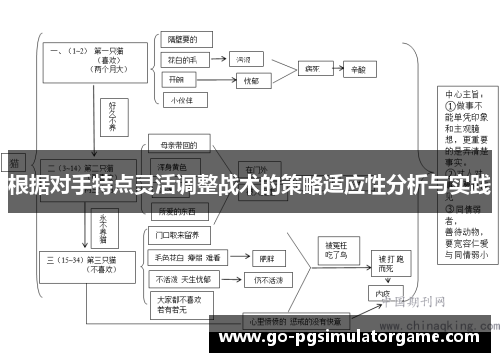 根据对手特点灵活调整战术的策略适应性分析与实践