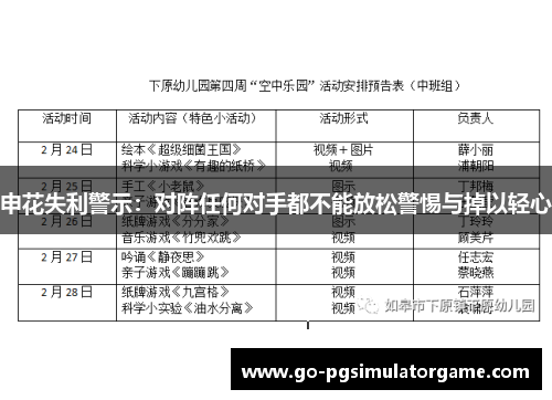 申花失利警示:对阵任何对手都不能放松警惕与掉以轻心 申花失利警示:对阵任何对手都不能放松警惕与掉以轻心